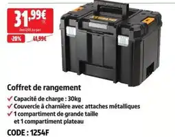 Screwfix DEWALT Coffret de rangement offre