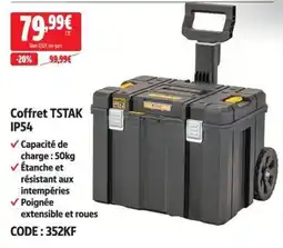 Screwfix DEWALT Coffret TSTAK offre