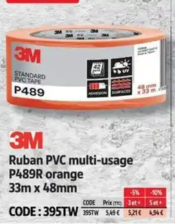 Screwfix 3M Ruban PVC multi-usage offre