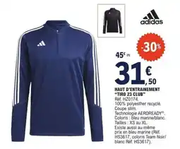 E.Leclerc adidas HAUT D'ENTRAÎNEMENT "TIRO 23 CLUB" offre