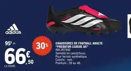 E.Leclerc adidas CHAUSSURES DE FOOTBALL ADULTE offre