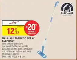 Intermarché Hyper ELEPHANT BALAI MULTI-PRATIC SPRAY offre