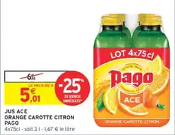 Intermarché Hyper Pago Jus Ace offre