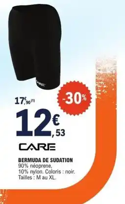 E.Leclerc CARE Bermuda de sudation offre