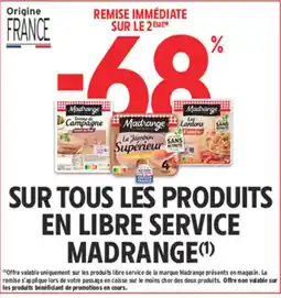 Intermarché Madrange sur tous les produits en libri service offre