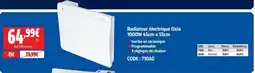 Screwfix Radiateur electrique oxia 1000W offre
