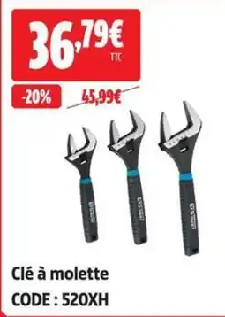 Screwfix EXCELSIOR Clé à molette offre