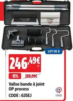 Screwfix Parfait Liss Valise bande à joint OP process offre