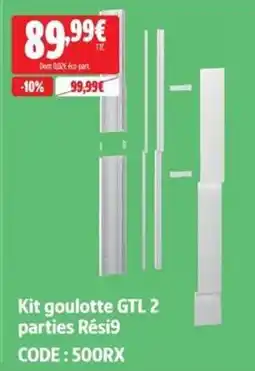 Screwfix Kit goulotte GTL 2 parties Rési9 offre