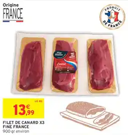 Intermarché Canard Filet de Canard offre