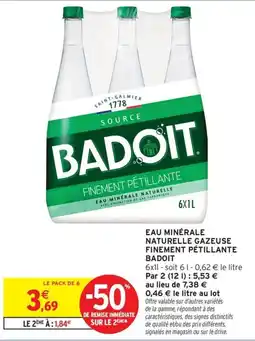 Intermarché Express BADOIT offre