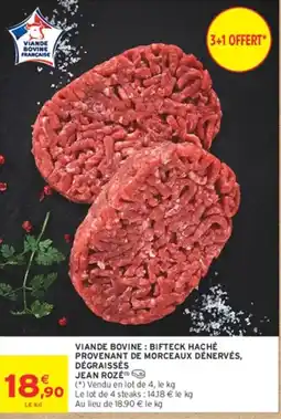 Intermarché Hyper JEAN ROZÉ Bifteck haché offre