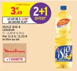 Intermarché Hyper Lesieur Huile isio 4 offre