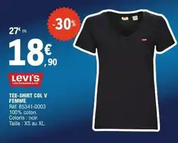 E.Leclerc Levi's TEE-SHIRT COL V offre