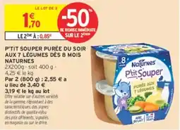 Intermarché Hyper Naturnes P'tit Souper offre