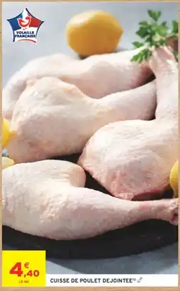 Intermarché Hyper Volaille Française Cuisse de poulet déjointée offre