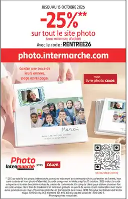 Intermarché cewe livre photo offre