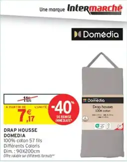 Intermarché Hyper Domédia Drap housse offre