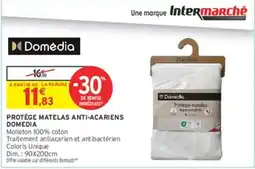 Intermarché Hyper Domédia Protège matelas anti-acariens offre