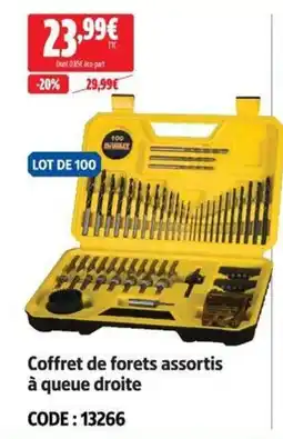 Screwfix DEWALT Coffret de forets assortis offre