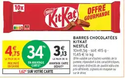 Intermarché Hyper KitKat offre