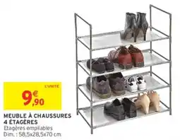 Intermarché Hyper MEUBLE À CHAUSSURES offre