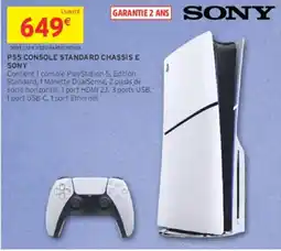 Intermarché Hyper SONY PS5 CONSOLE STANDARD CHASSIS E offre