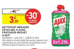 Intermarché Hyper AJAX NETTOYANT MÉNAGER offre