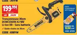 Screwfix DEWALT Tronçonneuse 30cm offre