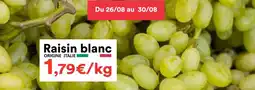 Hmarket Raisin blanc offre