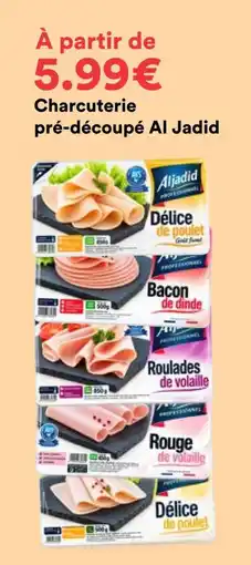 Hmarket Charcuterie pre-decoupe AI jedid offre