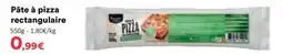 Hmarket Pâte à pizza rectangulaire offre