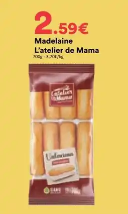 Hmarket L'atelier de Mama Madelaine offre
