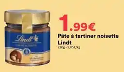 Hmarket Lindt Pâte à tartiner noisette offre