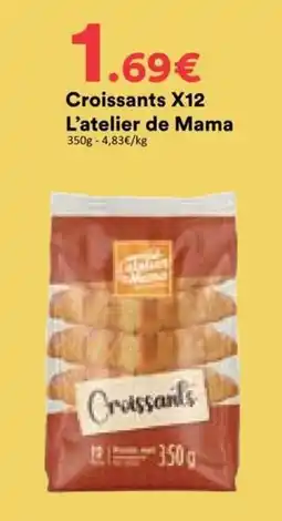Hmarket L'atelier de Mama Croissants offre