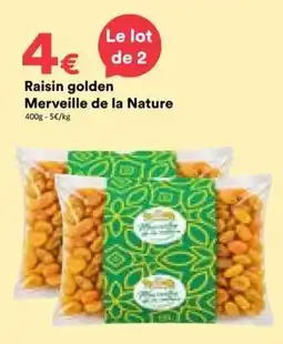 Hmarket Merveille de la Nature Raisin golden offre