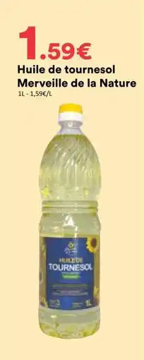 Hmarket Merveille de la Nature Huile de tournesol offre