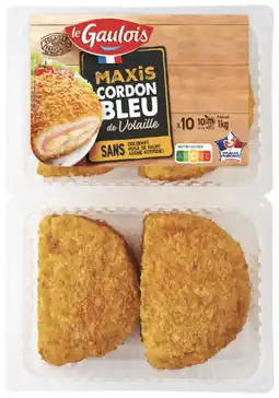 Auchan Supermarché Le gaulois 10 cordons bleus de volaille le gaulois offre