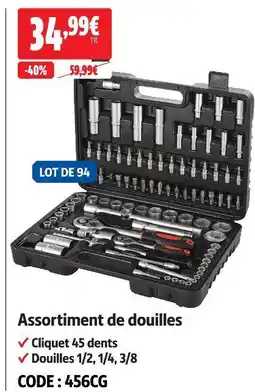 Screwfix Assortiment de douilles offre