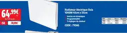 Screwfix Radiateur électrique oxia 1000w 45cm x 55cm blanc offre
