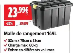 Screwfix Malle de rangement offre