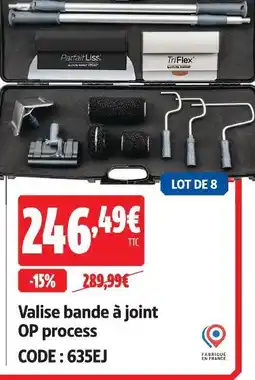Screwfix Valise bande à joint op process offre