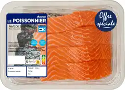 Auchan Auchan 8 pavés de saumon atlantique offre