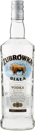 Auchan Zubrowka vodka zubrowka biala offre