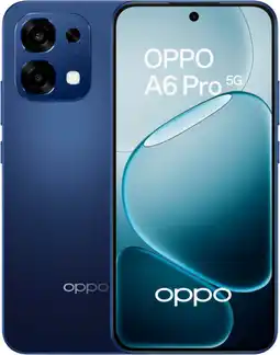 Auchan Oppo smartphone oppo a6 pro 5g 256go bleu offre