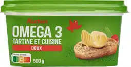 Auchan Auchan margarine oméga 3 tartine et cuisine doux auchan offre