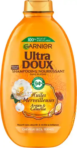 Auchan Garnier shampooing nourrissant ultra doux garnier offre