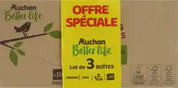 Auchan Auchan better life boite de mouchoirs auchan better life offre