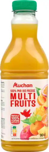 Auchan Auchan jus préssé multifruits auchan offre
