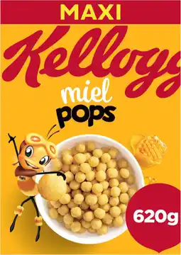 Auchan Kellogg s céréales miel pops kellogg's offre